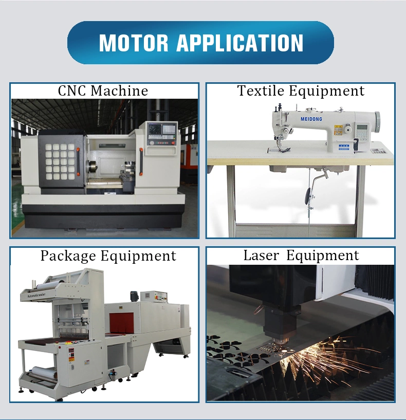 Hot Sales High Quality AC/DC Split Energy Servo Motor BLDC Servo Motor for CNC Machine Sewing Machine/Textile Equipment 1.5kw 3kw